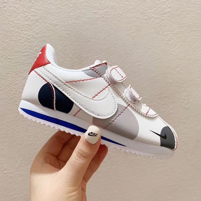 New color color Nike Abang leather noodle children_s sports shoes 22-35-2d320736